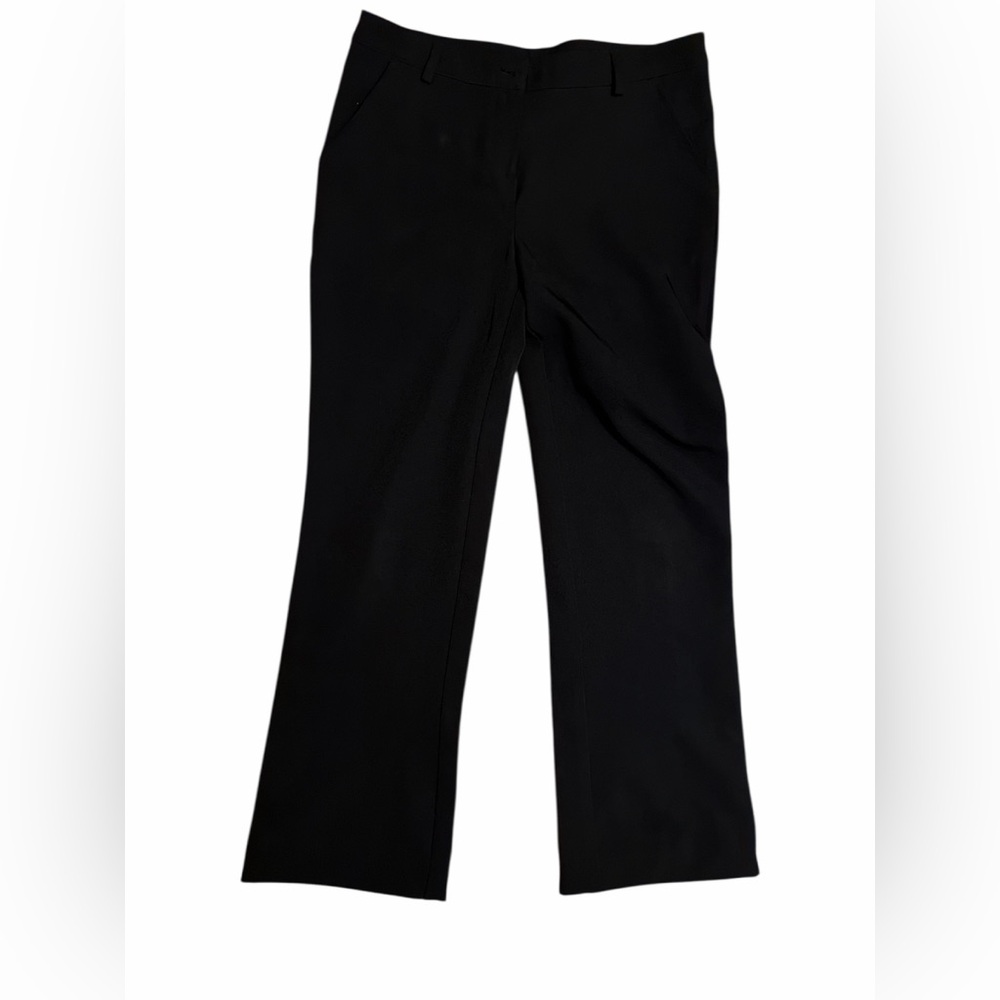 Classic Black Linen Trousers
